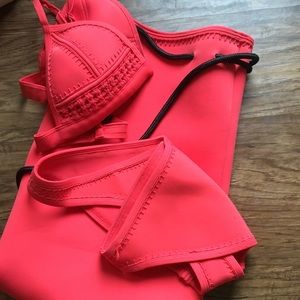 Red Triangl Bikini